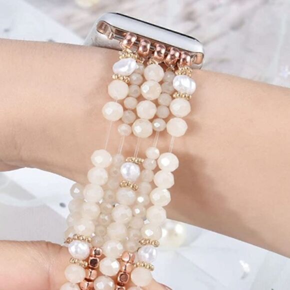 5 Strand Beaded Bracelet Band for Apple Watch main image 5